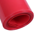 2M 50mm Width PVC Heat Shrink Wrap Tube Red for 2 x 18650 Battery