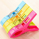 Plastic Laundry Clothes Pins *Bed Sheet Hanger Clamp