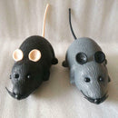 Pull Mini Simulation Cartoon Mouse Lifelike Rat Cat Toys Funny Trick Toys