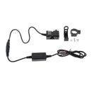 Safety Double USB Handlebar Phone Charger Adapter E-bike Socket Quick Charge 9V