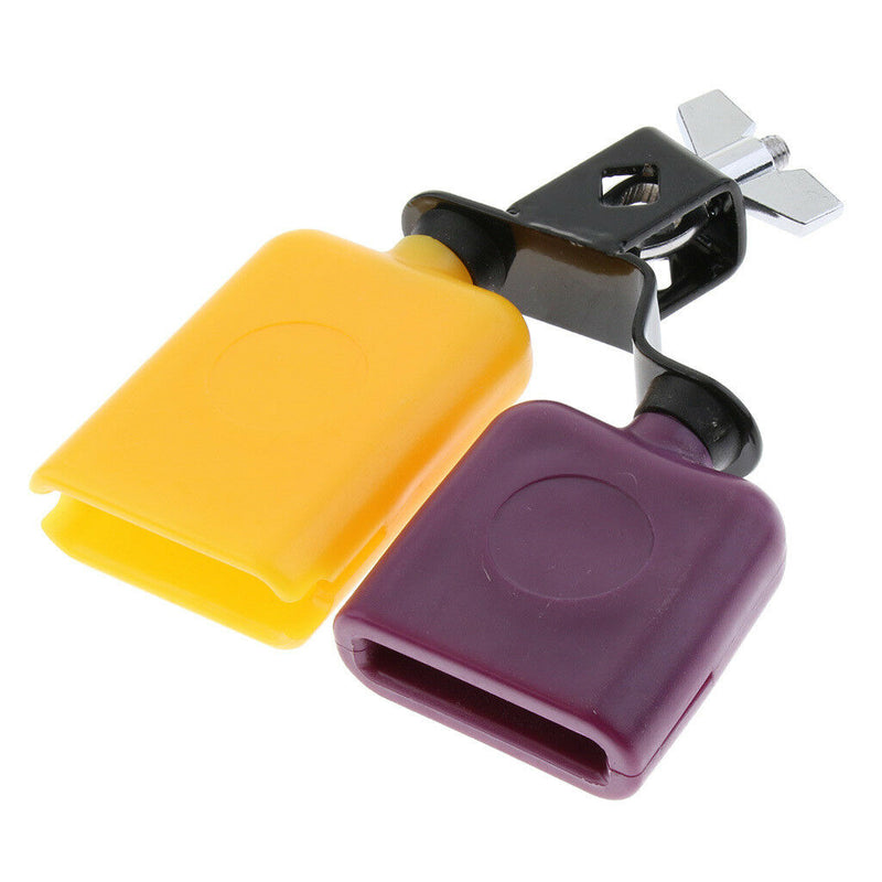 Multicolor Cow Bell Plastic Cowbell Cattlebell Drum Percussion