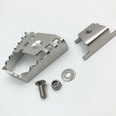 Rear Foot Brake Lever Pedal Enlarge Extension Rear Brake Peg Pad Extender f S9O8