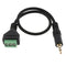 3.5mm Female Plug 3 Pin Terminal Block Stereo Audio Connectors