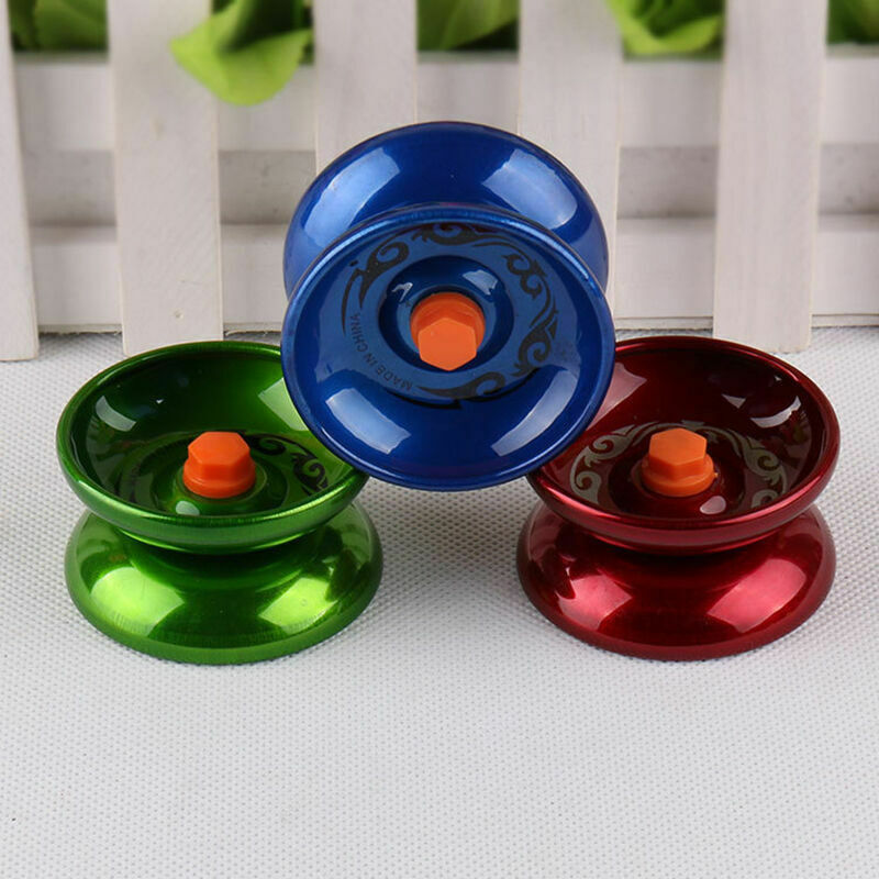 Aluminum Design fessional YoYo Ball Bearing String Alloy Trick Kids P5E2