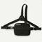 Fashion Hip Hop Chest Bag Unisex Oxford Fanny Pouch Crossbody Pack (Black) A#S