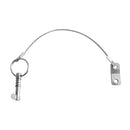 Stainless Steel Quick Release  With Steel Wire Rope Spring Bars For Boat Hood
