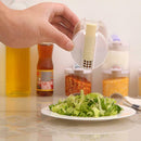 5pcs Portable Transparent Superimposed Spice Seasoning Jars Kitchen Supply
