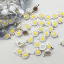 20Pcs High Power Led Diodes 1W Ultra Bright 3000K 100-120Lm Brightness Warm R3D4