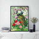 5D DIY Full Drill Diamond Painting Lordly Peafowl Cross Stitch (B1551)