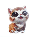 Cat Heat Transfer Press Iron On Patches Washable Printed Sewing Accessories JR