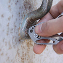 Stainless Steel Multi Function Tools key Ring Key chain clip for Outdoor Sp