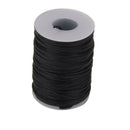 65m Wax String Thread Line For LeatherCrafts Bag Wallet Sewing Black 1.2mm