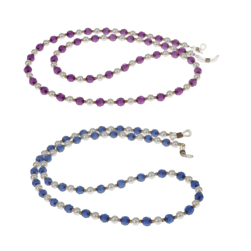 2pcs Eyeglass Cord Reading Glasses Eyewear Spectacles Chain Strap Holder
