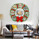 Full DIY 5D Diamond Painting Christmas Wreath Cross Stitch Diamond Embroide