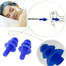 1 Pair Silicone Ear Plugs Anti Noise Snore Earplugs Soft For Study Sleep Travel