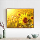 Sunflower 5D Round Full Drill Diamond Painting DIY Needlework Cross Stitch