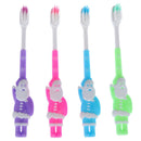 1pc children Santa Claus non-slip brush handle bamboo silk soft hair toothbrusME