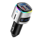 Bluetooth FM Transmitter Adapter Car Radio Music Player W/ QC3.0 USB Charger