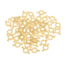 50pcs Plastic Trumpet Valve Guides Repairing Replacement Parts Instrument