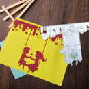 DIY Paper Cutting Scrapbooking Embossing Album Dies Craft Couple On Swing