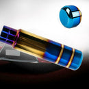 Bride Aluminum Burnt Blue Universal Gear Shift Shifter 130mm V2 Head Lever G1Z9