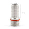 13.7 Inch Length Spring Loaded Beer Bottle Filler Home Brewing Stainless St R2P9