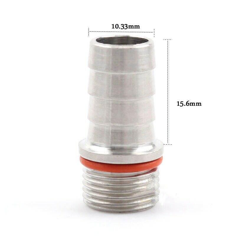 13.7 Inch Length Spring Loaded Beer Bottle Filler Home Brewing Stainless St R2P9