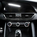 Carbon Fiber For Alfa Romeo Giulia 2017 2018 Abs Plastic Interior Center Co O3T8