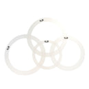 8pcs Drum & Percussion Accessories - Tone Control Rings Pack - 12", 13", 14",