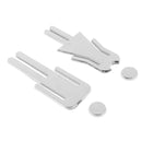 1 Set Toilet Door Sign Adhesive Plaque MEN and WOMEN Loo  Restroom Door Stic Nw