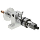 1Pc Live Lathe Center Head With Chuck Diy Accessories For Mini Lathe Machin