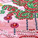 Special Shaped 5D Diy Diamond Painting "Pink Sweet House Lollipop" Embroide
