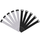 10pcs Fishing Rod Tie Holder Strap Suspenders Fastener Hook Cord Ties Belt