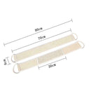 Exfoliating Bath Scrubber Strap Shower Back Loofah Brush Spa Sponge Scrubs P5V4