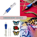 3Pcs DIY Embroidery Pen Set Knitting Sewing Tool Kit Punch Needle Stitching X3M4