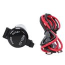 12V 120W Car Motorcycle Boat Tractor Cigarette Lighter Power Outlet Socket