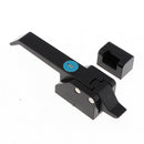 Large Over-Center Lever Latch Zinc Alloy for SOUTHCO A7-10-352-20, Black
