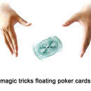 1Set UFO cards floating poker card hummingbird stage street close-up magic tr BX