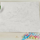 DIY Paint By Number 16"*20" Kit Romantic Double Lover Swan Painting On Canvas