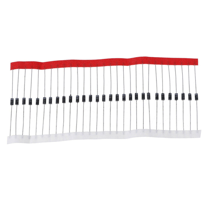 30PCS UF4007 diode fast recovery diodes 1000V 1A DO-41 mic newS Gw