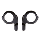 1'' Motorcycle Handlebar Turn Signal Clamp Mirrors Adapter 10mm 8mm  Black