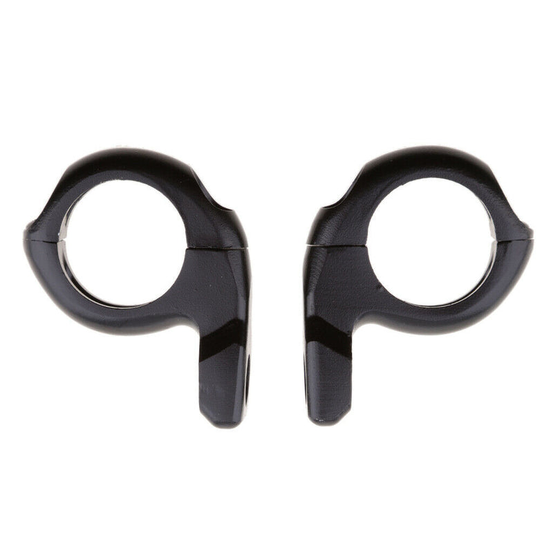 1'' Motorcycle Handlebar Turn Signal Clamp Mirrors Adapter 10mm 8mm  Black