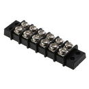 6 +10 Gang Terminal Block Nickel Plated Brass