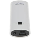 Portable USB Power Bank Battery Charger Case With LED Light White