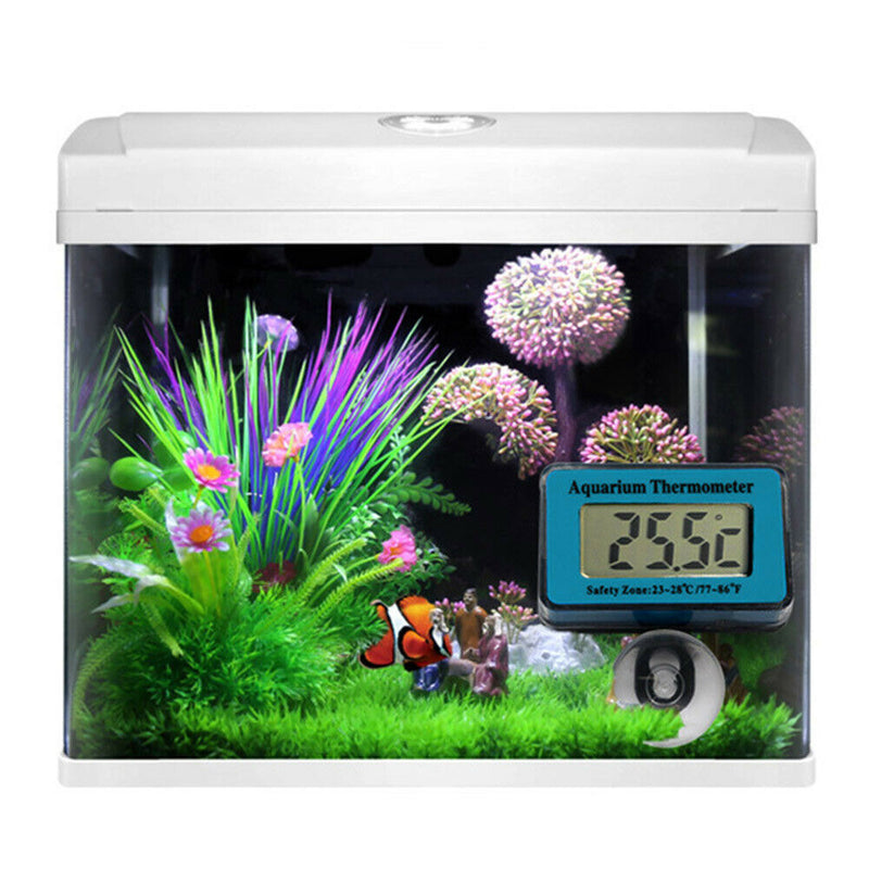 Waterproof Aquarium LCD Digital Thermometer Temperature Meter w/ Suction Cup