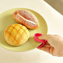 Microwave Oven 2 Fingers Hot Bowl Holder Dish Clamp Pot Pan Gripper Clip