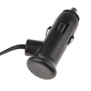 12V/24V Car 3 Sockets Cigarette Lighter Splitter Dual USB Port Charger Adapter