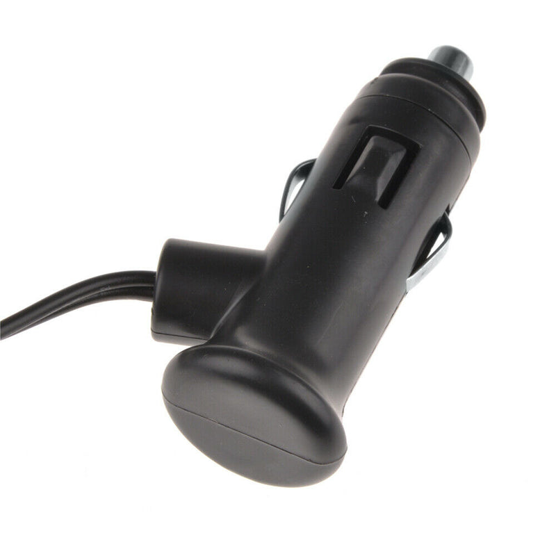 12V/24V Car 3 Sockets Cigarette Lighter Splitter Dual USB Port Charger Adapter