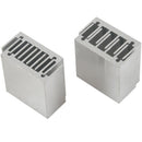 8pcs x 30*30*15mm Aluminum heatsink Heat Sink Chip for LED IC Power Transis I9O2