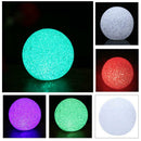 7 Colors Changing Crystal Ball LED Night Light Lamp For Christmas Wedding